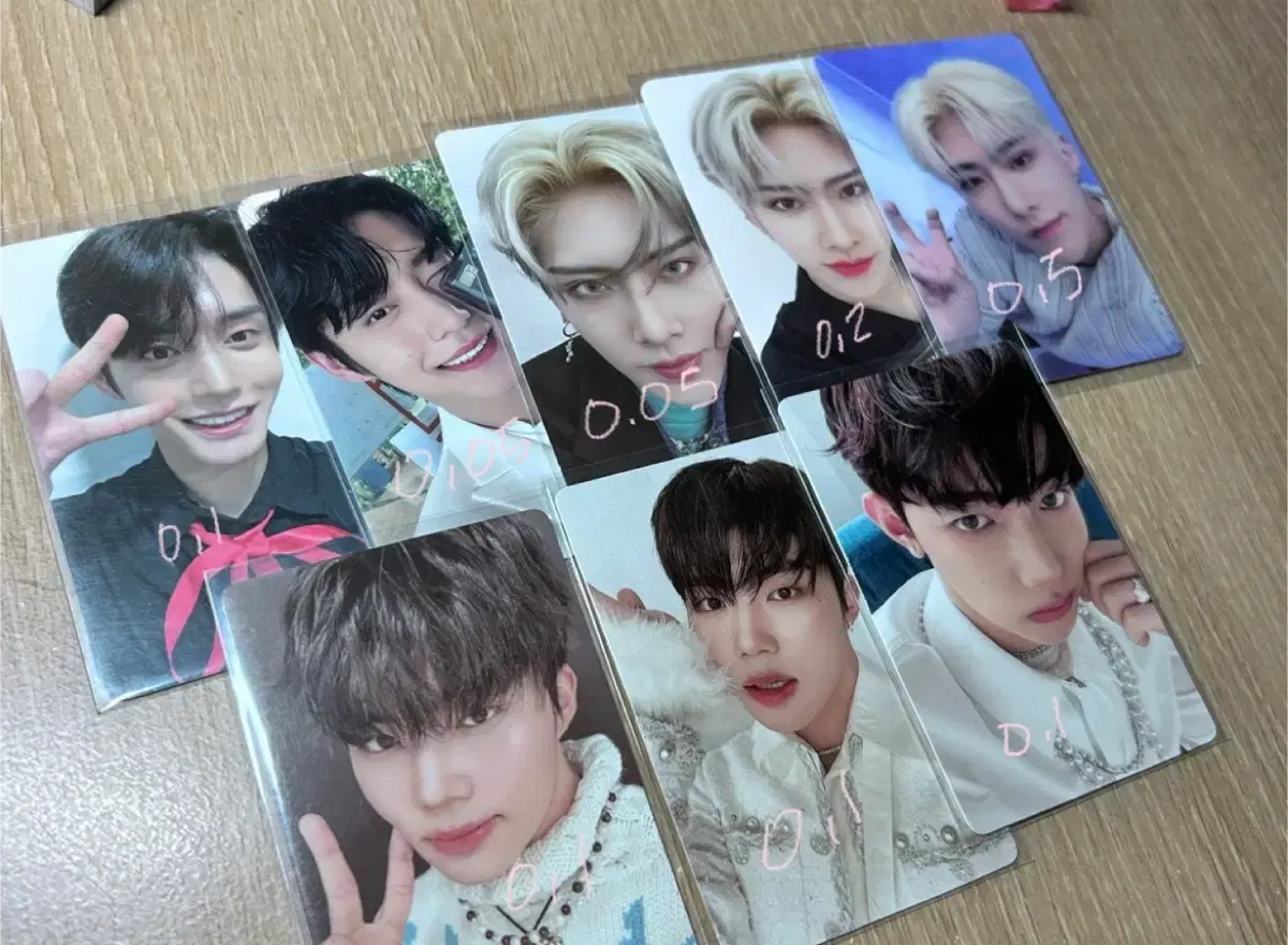 Zerobaseone, Zerobaseone, poca, photocard, sell, wts, kim jiwoong, ricky, park gunwook, Zhang Hao