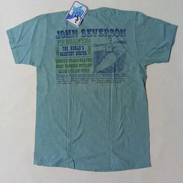 미착용 SUNSURF/JOHNSEVERSON 서프 티셔츠 미국산