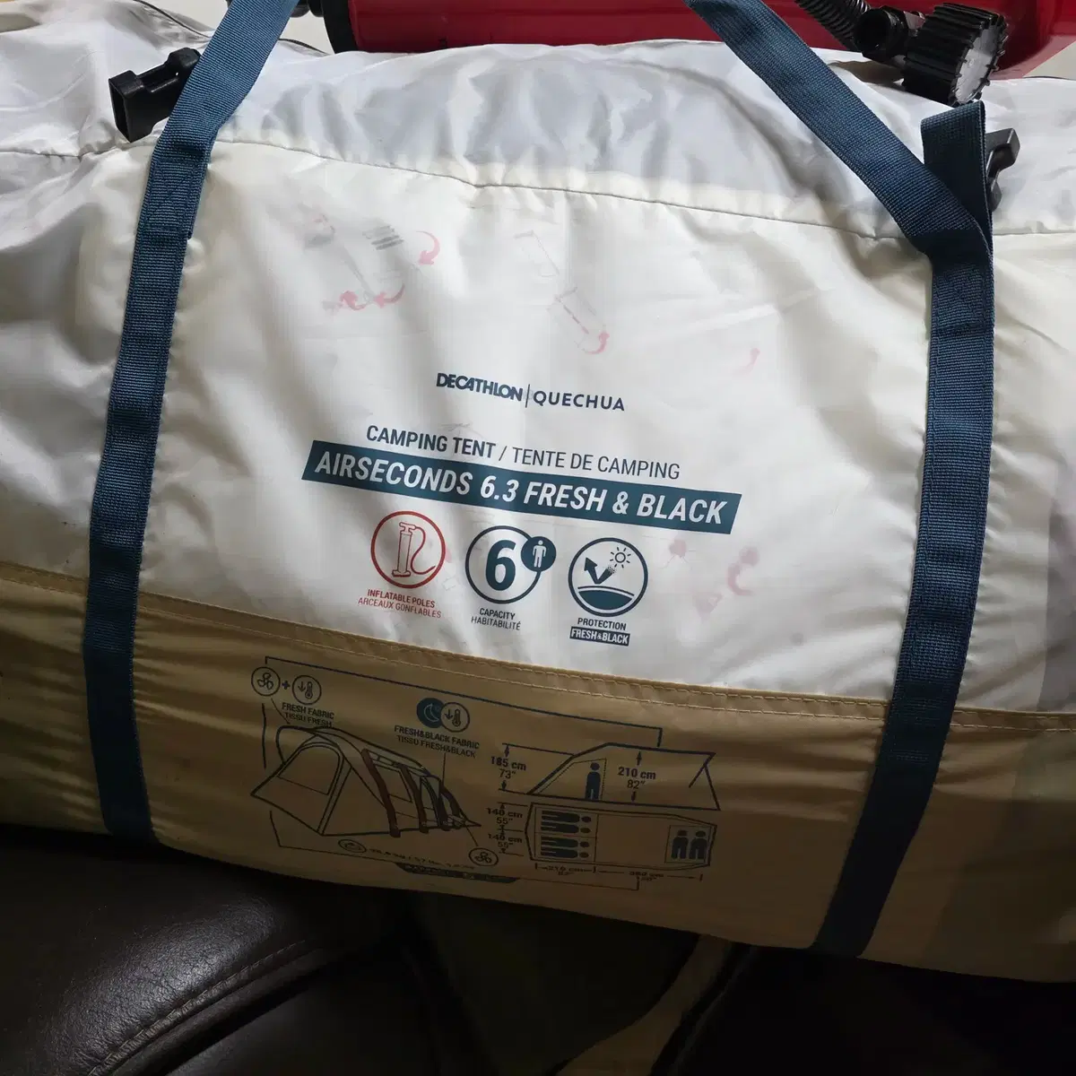데카트론 퀘차 에어세컨즈 6.3텐트