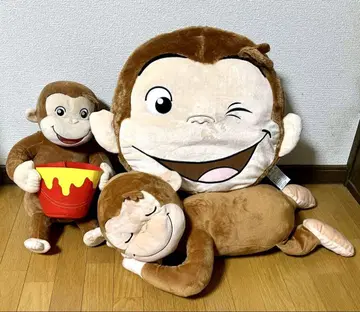 호기심 많은 곰돌이 조지 봉제 인형 세트