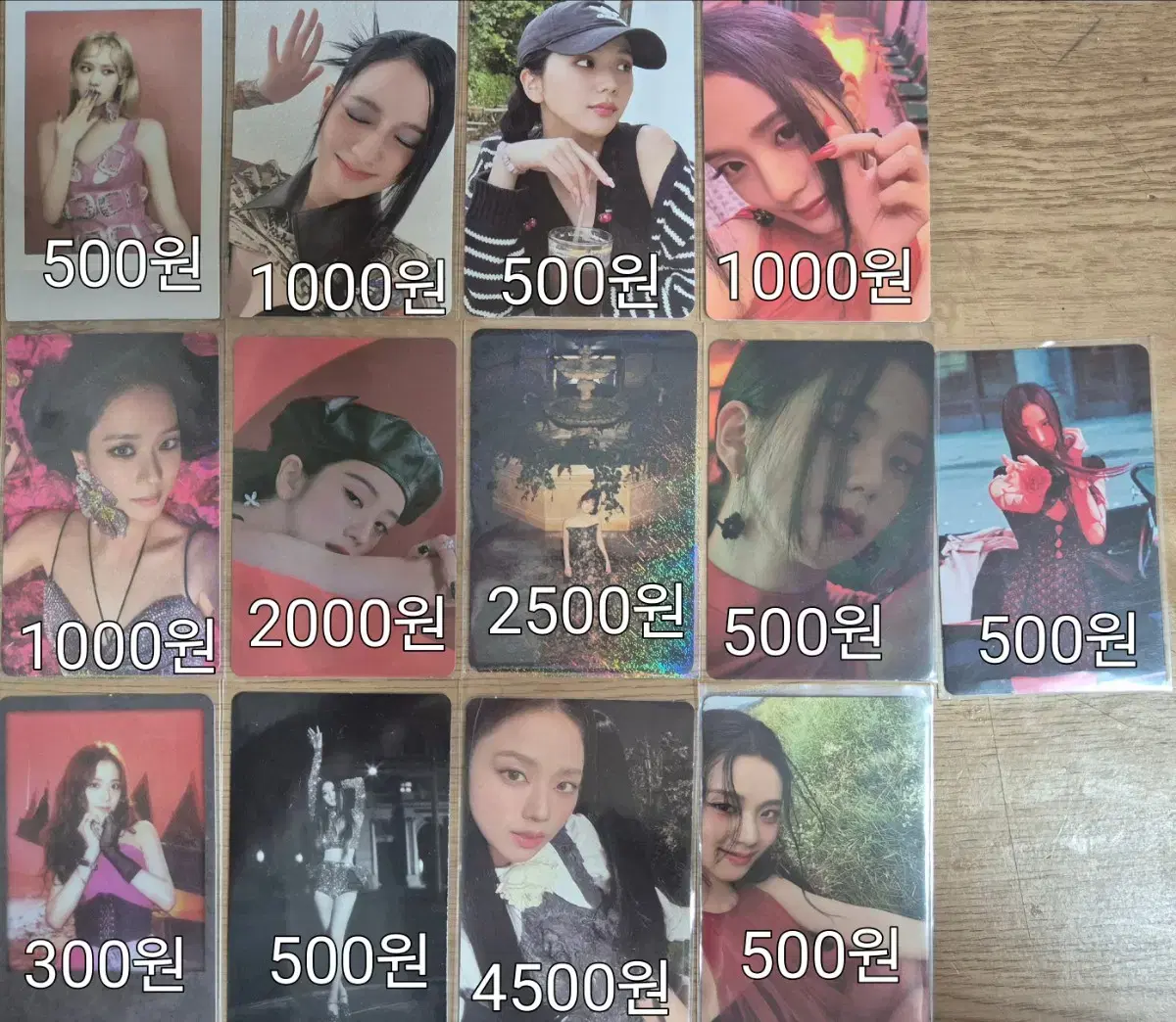 블랙핑크 포카