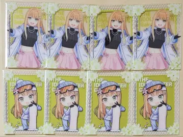 학원 아이돌 마스터 학마스 사야마 스키장 클리어 카드 보라색 구름 청여름