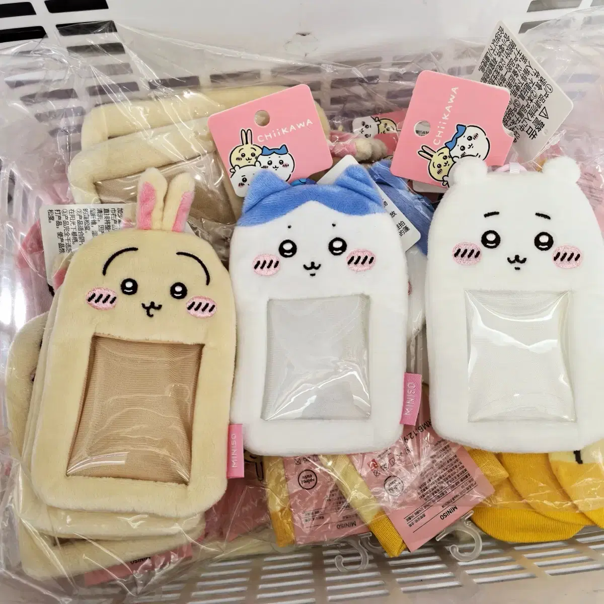 [미니소]치이카와 하치와레 우사기 포토카드 케이스 개별가격