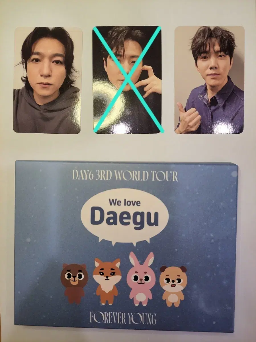 데이식스 대구콘 첫콘 포토카드
