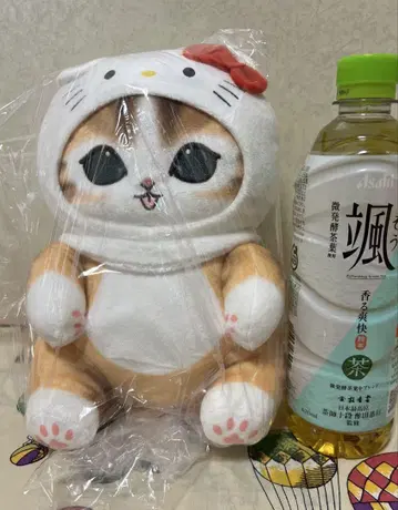 mofusand 산리오 캐릭터즈 BIG 봉제 인형 키티