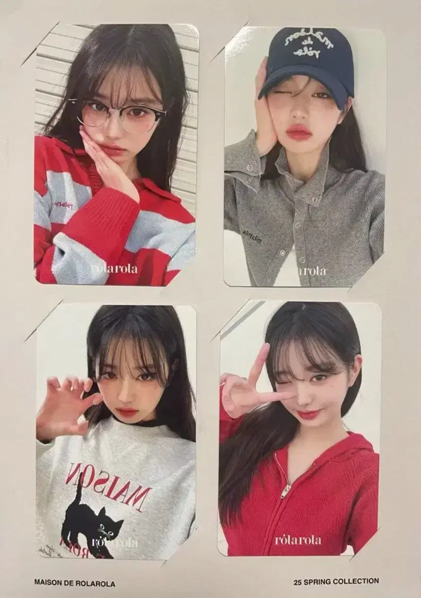 (미개봉) 로라로라 장원영 포카
