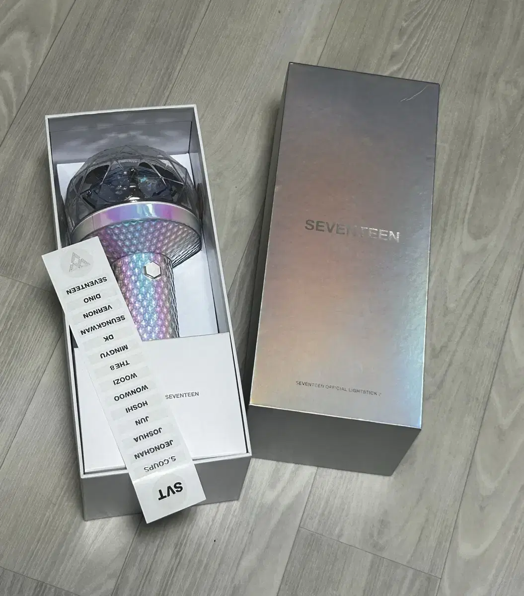 세븐틴 캐럿봉 뉴럿봉 양도합니다