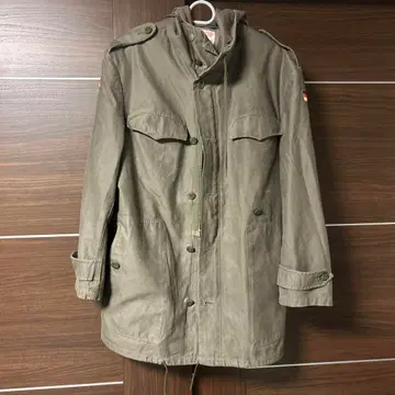 m65 필드 자켓 후드 부착 독일군 착용 모델