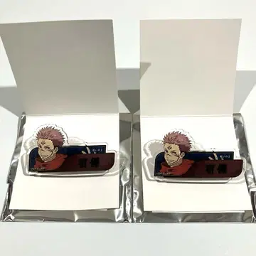 주술회전 영역 전개 스퀘어 트레이딩 아크릴 명찰 배지 시부야 사건 스쿠나