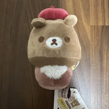 리락쿠마 차이로이 곰 멋진 집 손으로 쥘 수 있는 봉제 인형 램프 갓