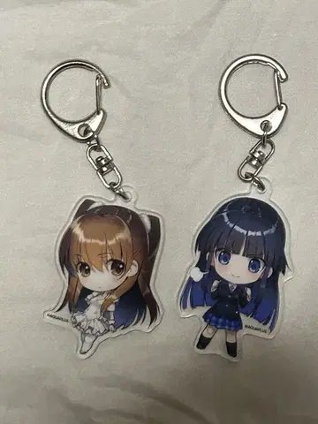 화이트 앨범 2 아크릴 키링 wa2 겨울마 카즈사 우키 세츠나