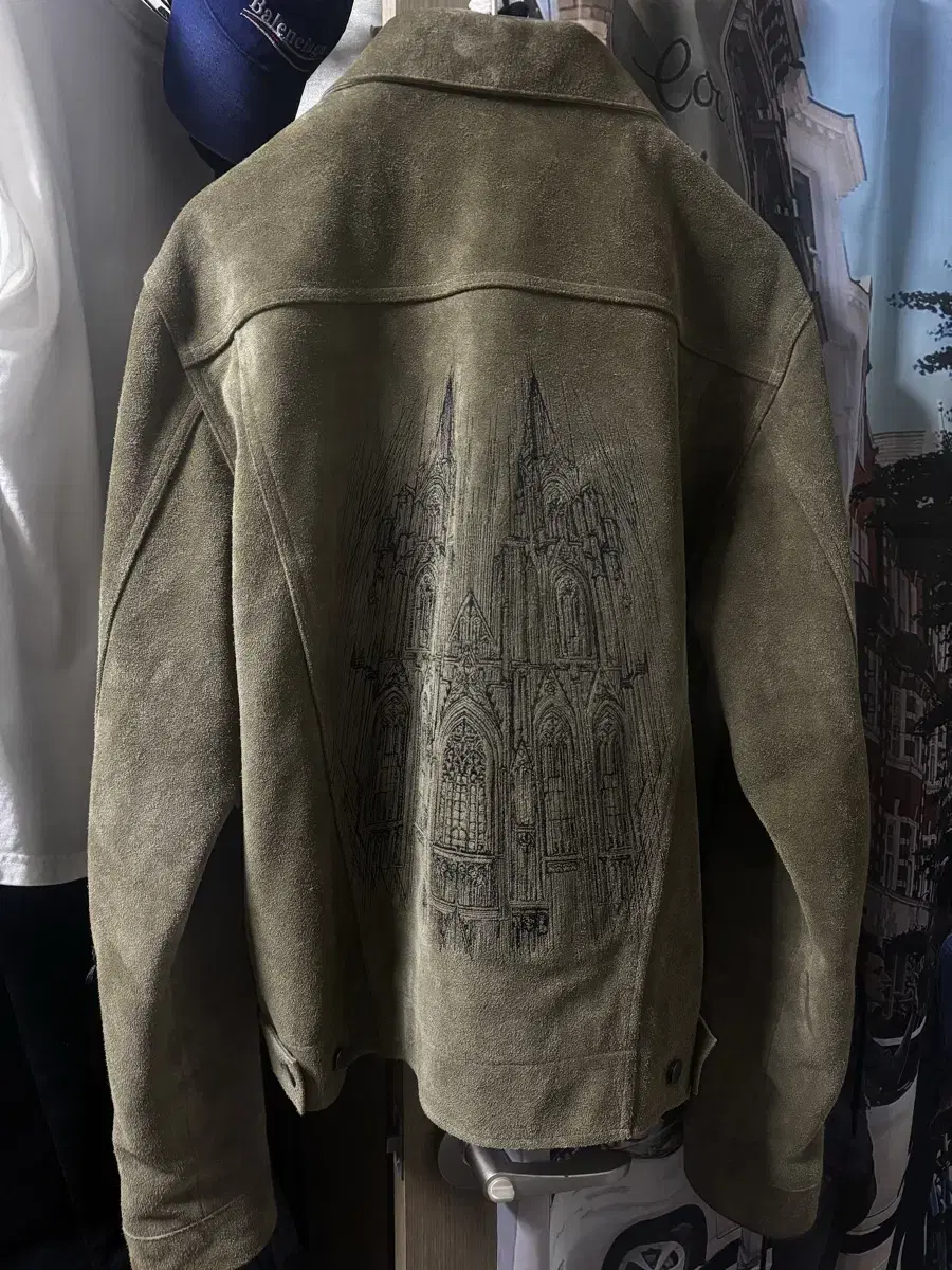 UNDER MY CAR SUEDE JACKET 2 SIZE