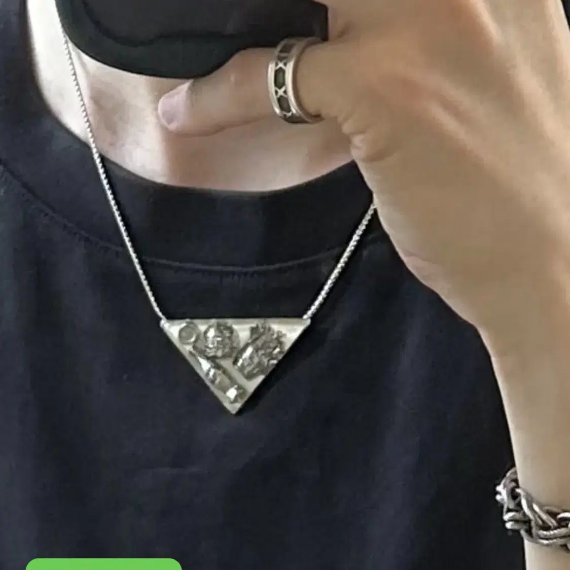 Toga Archives Triangle Necklace Toga Necklace #토가,#Toga