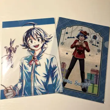 스즈키 이루마 A4 클리어 파일 1장+2장 세트