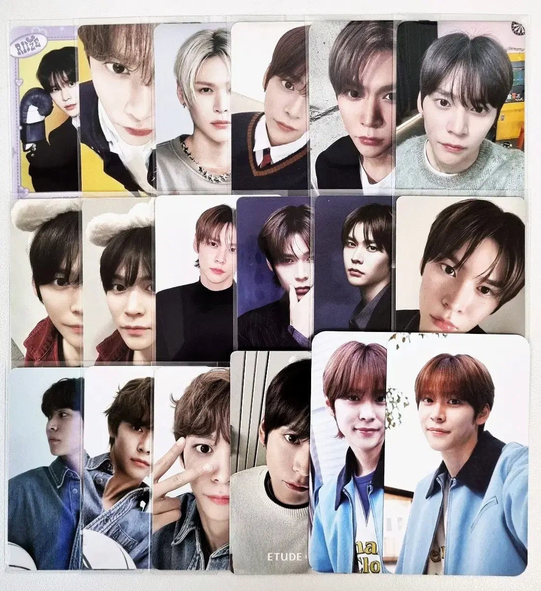 라이즈 은석 포카 18장 일괄 판매