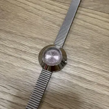 핑크 다이얼 스테인리스 손목시계 약 20cm TRUC