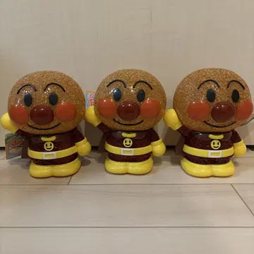 새상품 3개 세트 호빵맨 라이팅 인형 2 LED 룸 라이트
