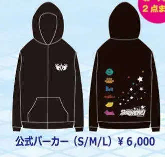 아이돌 마스터 SideM 1st 라이브 후드티