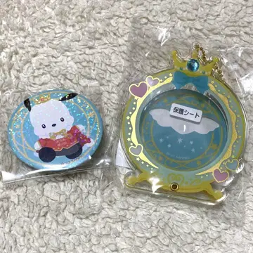 산리오 포차코 선택하고 배지 프레임 2개 세트