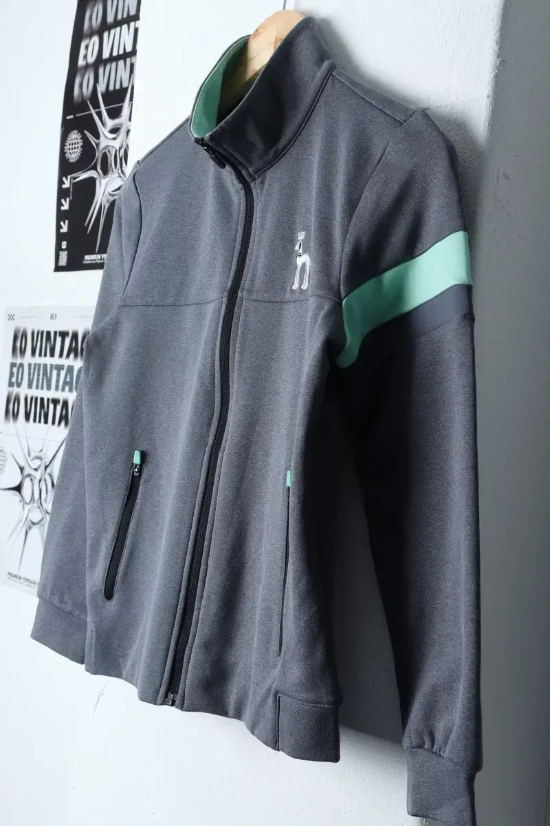 (F) HAZYS ZIP-UP WIND BREAKER JACKET KIDS' GOLF-122DC