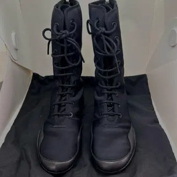 요지 야마모토 블랙 하이컷 부츠 새상품급