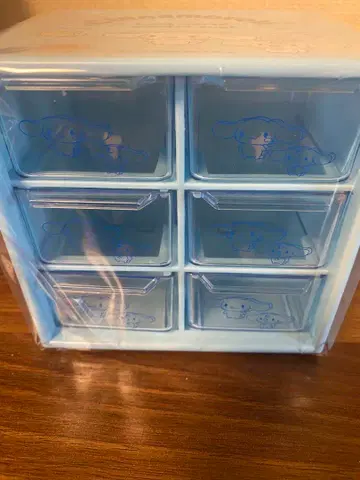 산리오 시나모롤 시나모 소품함 수납 박스 서랍