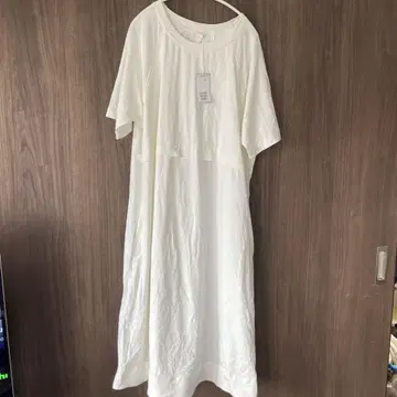 코스 반팔 롱 원피스