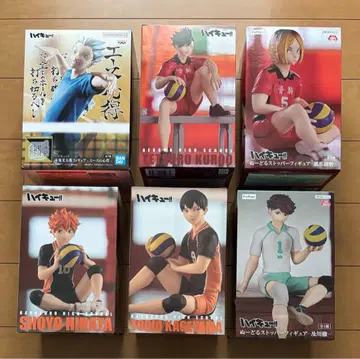 하이큐!! 피규어 6인 정리