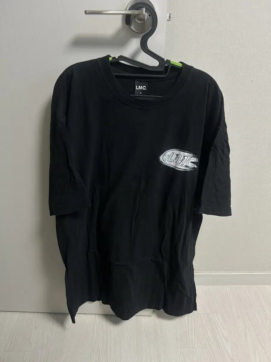 LMC 프린팅 반팔 블랙 XL