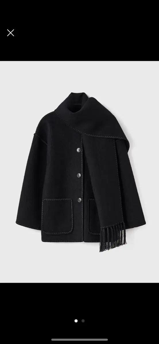 Totem Scarf Coat 34