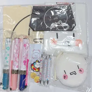 마후마후 백 파우치 타월 패스 케이스 응원봉 거울 펜 참