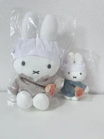 미피 간식당 에이프런 원피스 봉제 인형 에이프런 원피스 마스코트