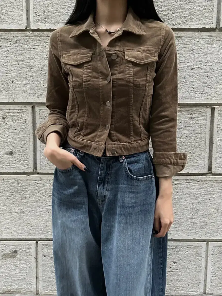 코듀로이 자켓 (실사있음)