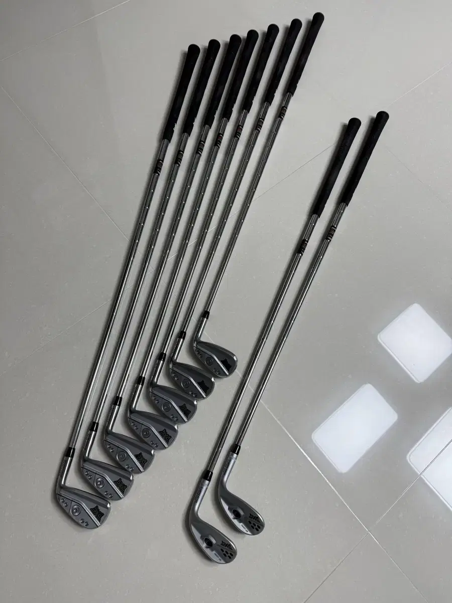 pxg gen6 더블크롬 0311p 7아이언 + 슈가대디2 54,58도