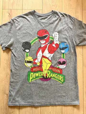 Power Rangers 파워레인저 헤더 티셔츠