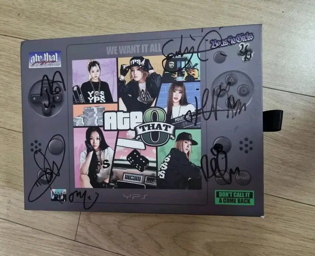 영파씨 youngposse 친필 사인 싸인 비매앨범 kpop 포카 걸그룹