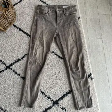 upper heights 베이지 스키니 데님