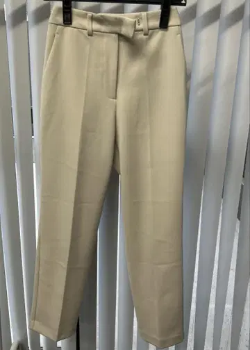 504150 [미라 오웬] 이후 밴딩 센터 프레스 테이퍼드 팬츠 S사이즈