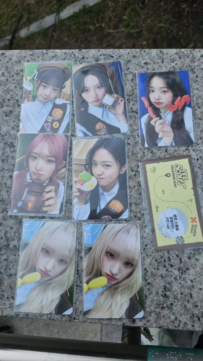 아이브 팬콘 다이브존 포카 양도해요~~