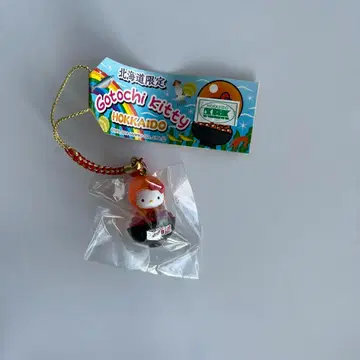 Gotochi Kitty 홋카이도 한정 스트랩 연어알 덮밥