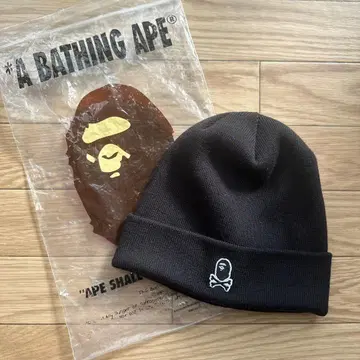 APE 니트 모자