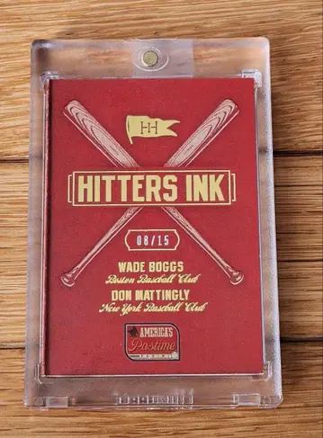 2014 파니니 HITTERS INK HI-HIT 08/15