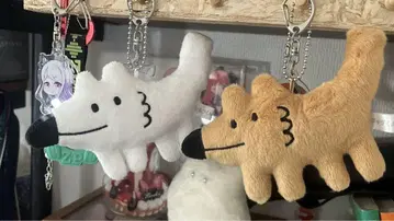 친절한 늑대 울프 봉제 인형 키링