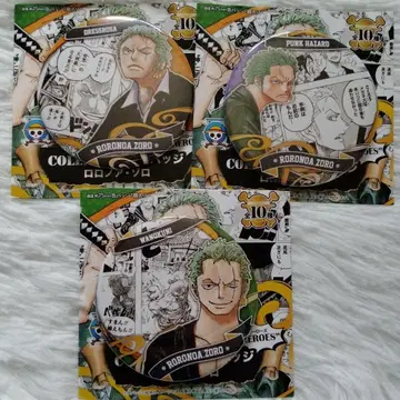 조로 컬렉션 캔뱃지 HEROES 드레스 로자 펑크 해저드 와노국