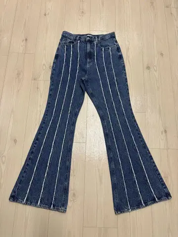 PACSUN 프린지 플레어 데님