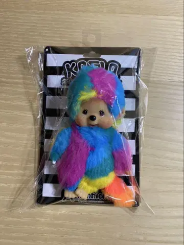 카에치치 컬러풀 레인보우 키체인 몬치치 기무라 카에라