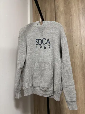 스탠다드 캘리포니아 SDCA 1967 그레이 후드티