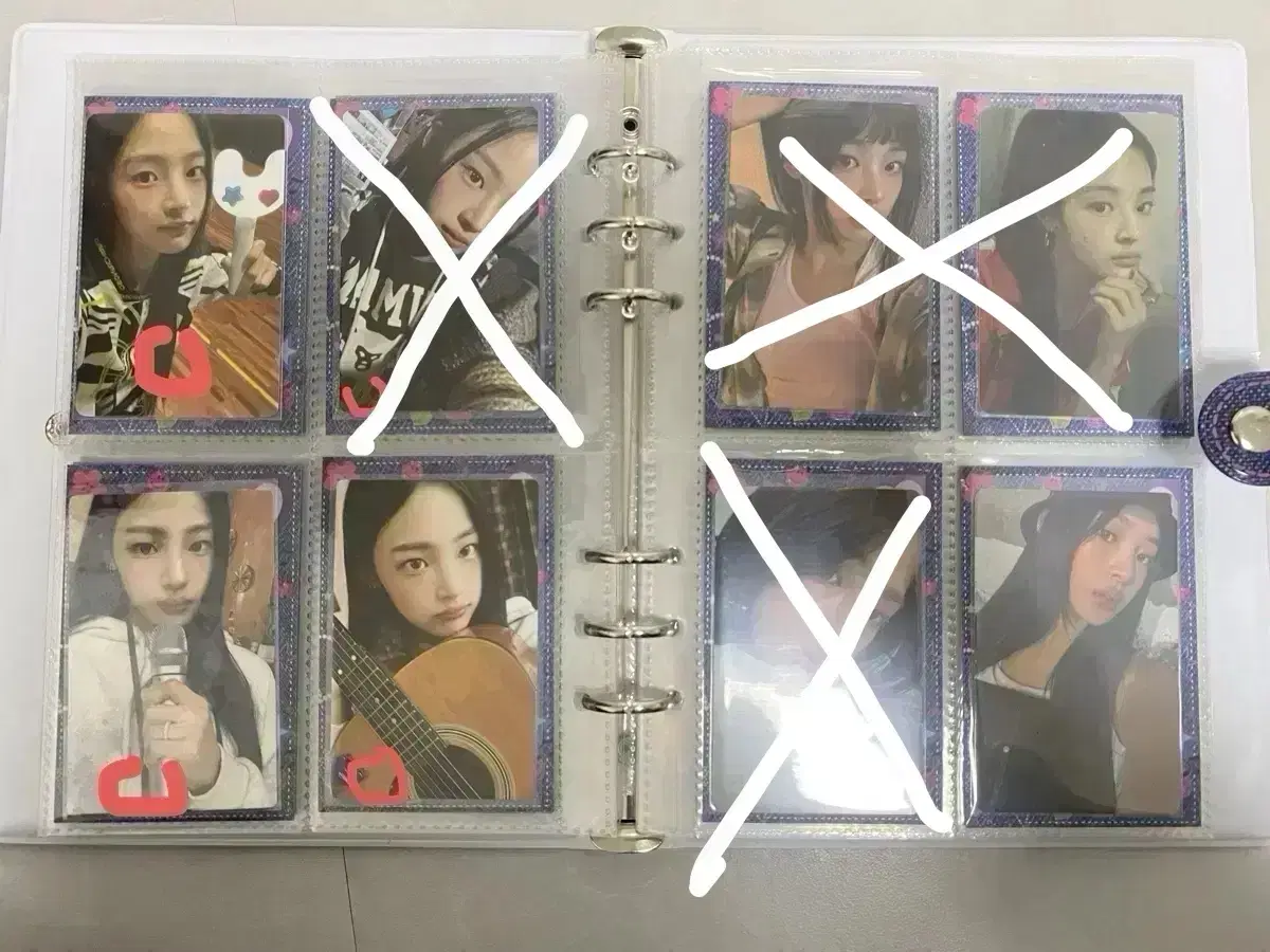 (96장) 엔제이지 뉴진스 민지 포카 일괄 판매 드볼,시그,특전,캠프