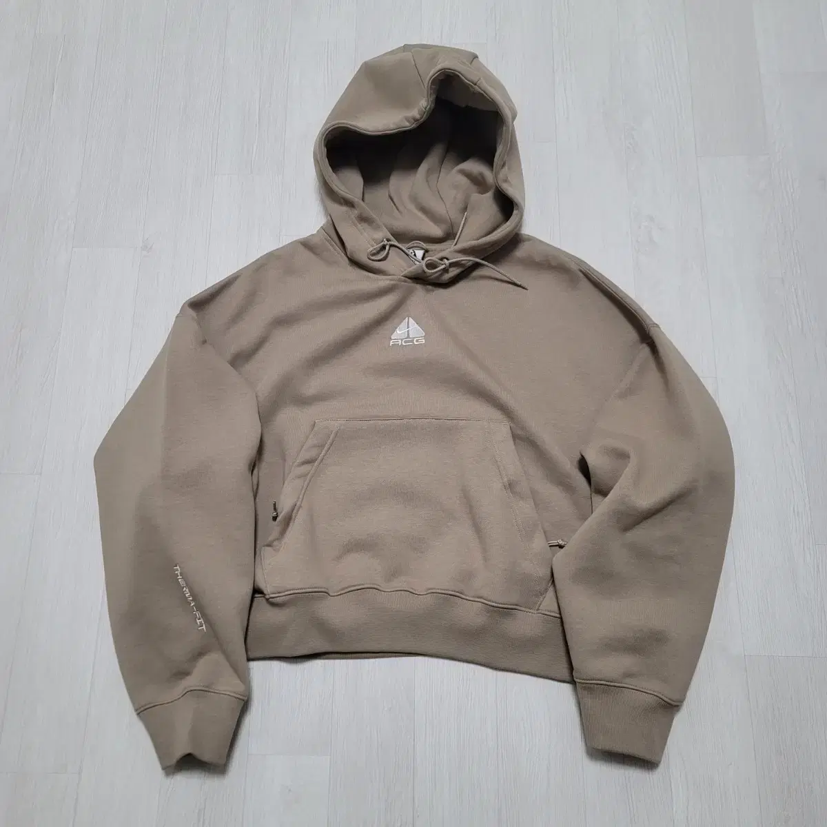 나이키 ACG 써마 핏 플리스 크롭 기모 후드