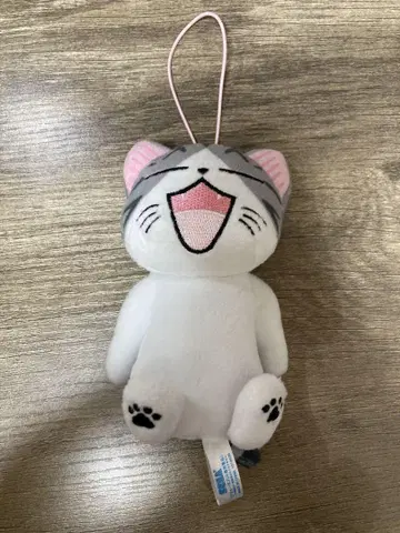 고양이 치 봉제 인형 마스코트